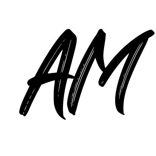 My initials "AM" Logo